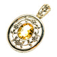 Citrine Pendants handcrafted by Ana Silver Co - PD9802