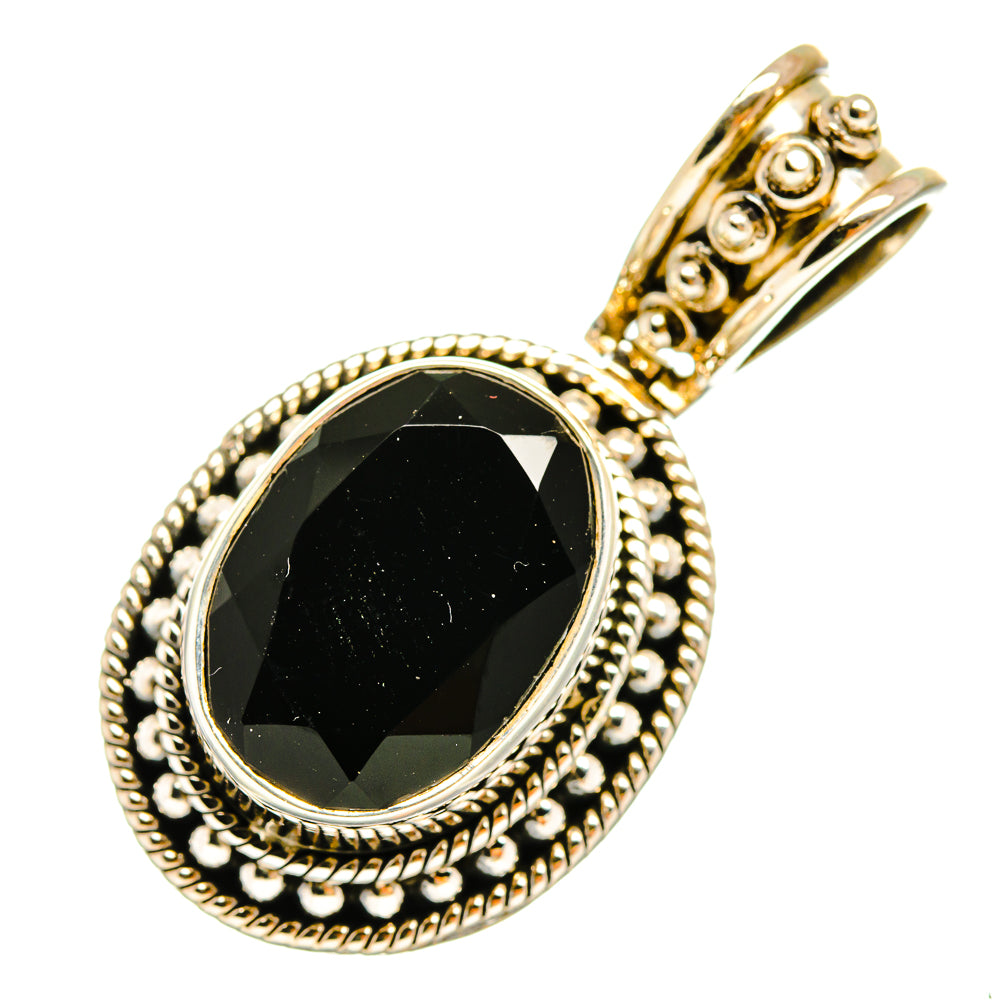 Black Onyx Pendants handcrafted by Ana Silver Co - PD9803
