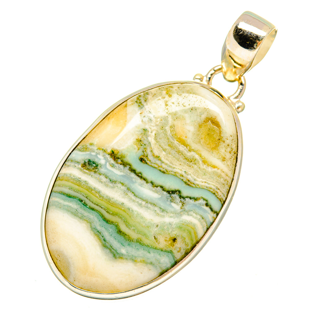 Ocean Jasper Pendants handcrafted by Ana Silver Co - PD9809