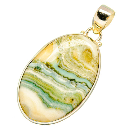 Ocean Jasper Pendants handcrafted by Ana Silver Co - PD9809