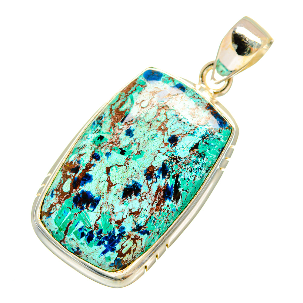 Shattuckite Pendants handcrafted by Ana Silver Co - PD9815