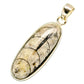 Orthoceras Fossil Pendants handcrafted by Ana Silver Co - PD9826