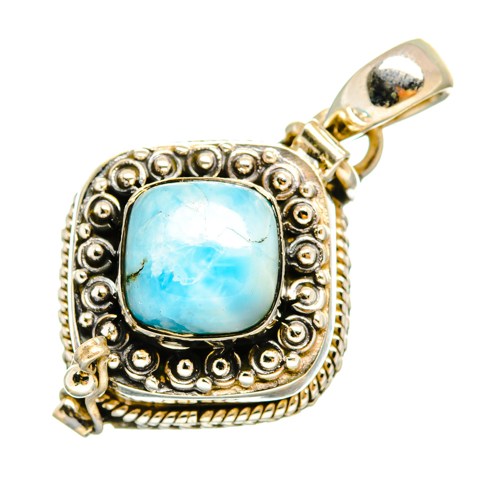 Larimar Pendants handcrafted by Ana Silver Co - PD9831 - Photo 2