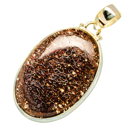 Dinosaur Bone Pendants handcrafted by Ana Silver Co - PD9833
