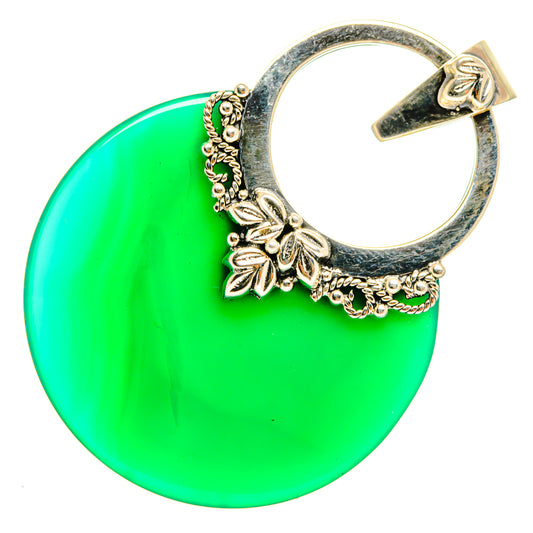 Green Onyx Pendants handcrafted by Ana Silver Co - PD9843
