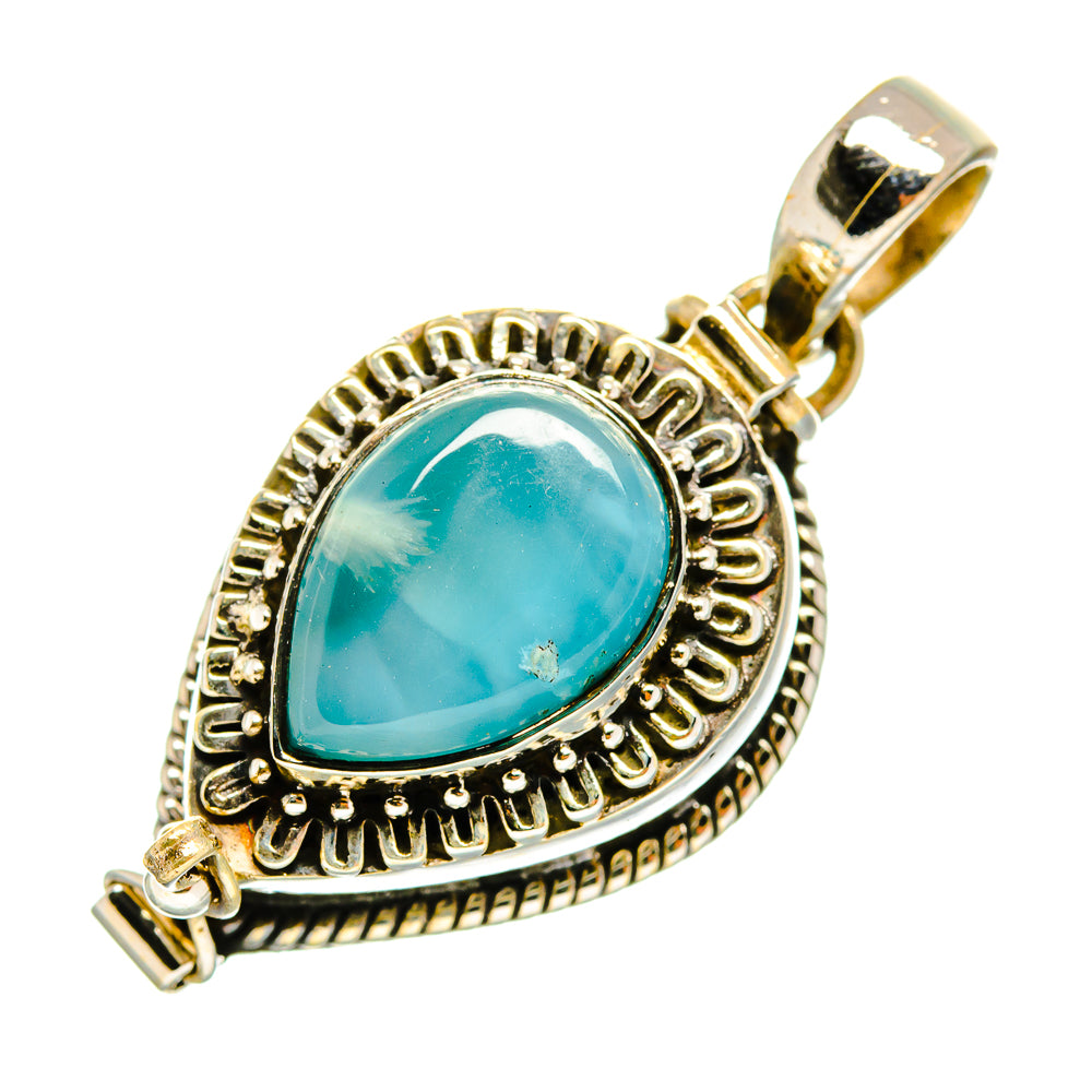 Larimar Pendants handcrafted by Ana Silver Co - PD9847