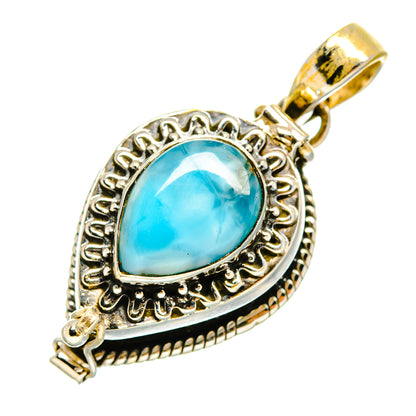 Larimar Pendants handcrafted by Ana Silver Co - PD9849