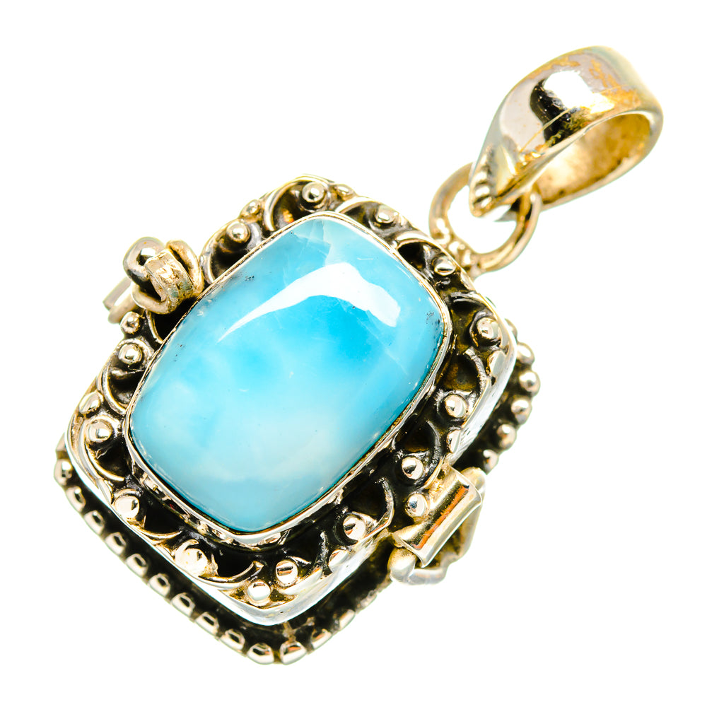 Larimar Pendants handcrafted by Ana Silver Co - PD9850