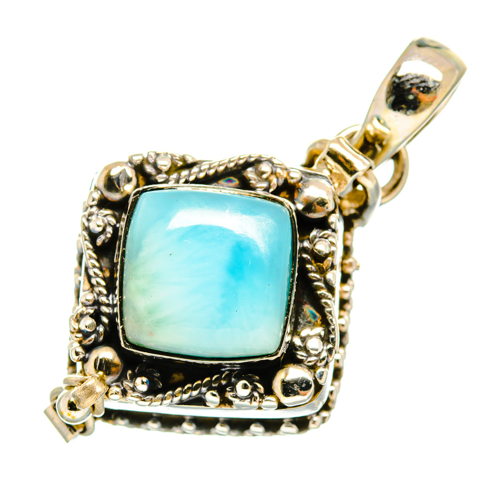Larimar Pendants handcrafted by Ana Silver Co - PD9851