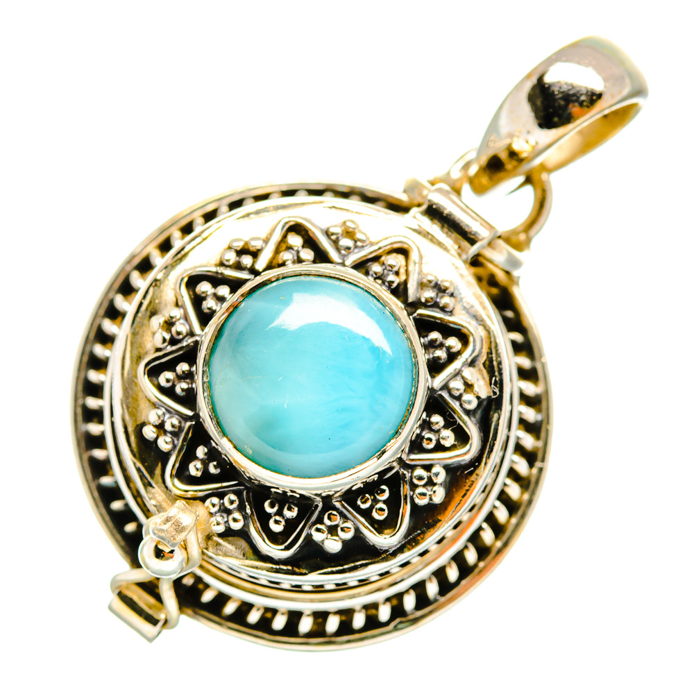 Larimar Pendants handcrafted by Ana Silver Co - PD9852