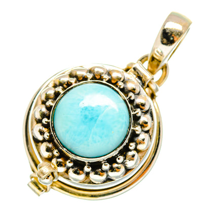 Larimar Pendants handcrafted by Ana Silver Co - PD9855