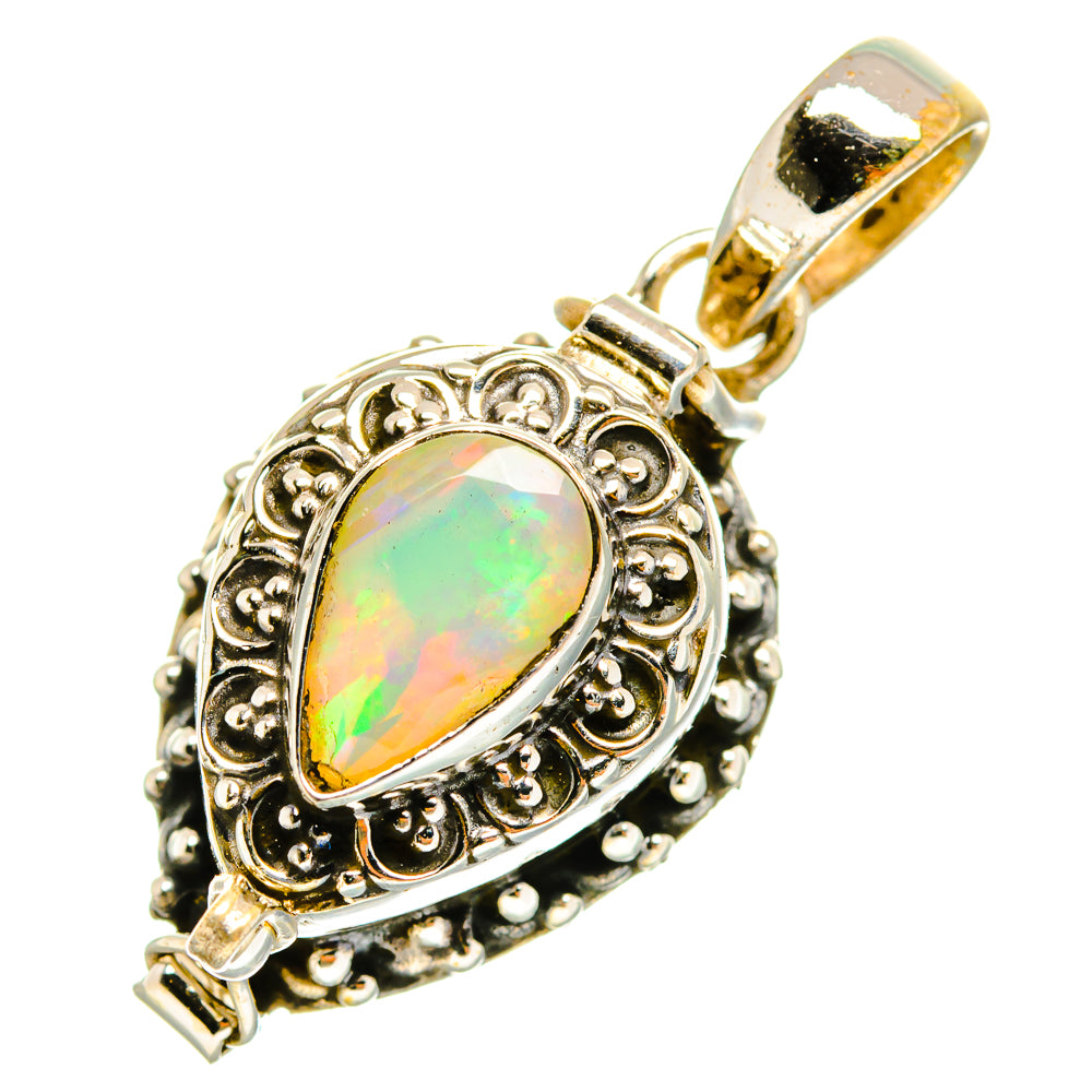 Ethiopian Opal Pendants handcrafted by Ana Silver Co - PD9857