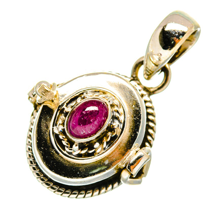 Pink Tourmaline Pendants handcrafted by Ana Silver Co - PD9862