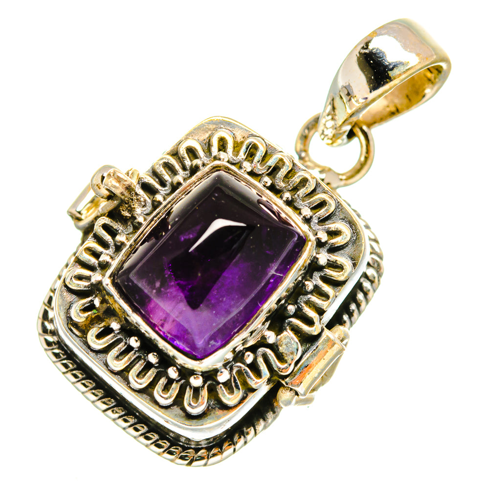 Amethyst Pendants handcrafted by Ana Silver Co - PD9865