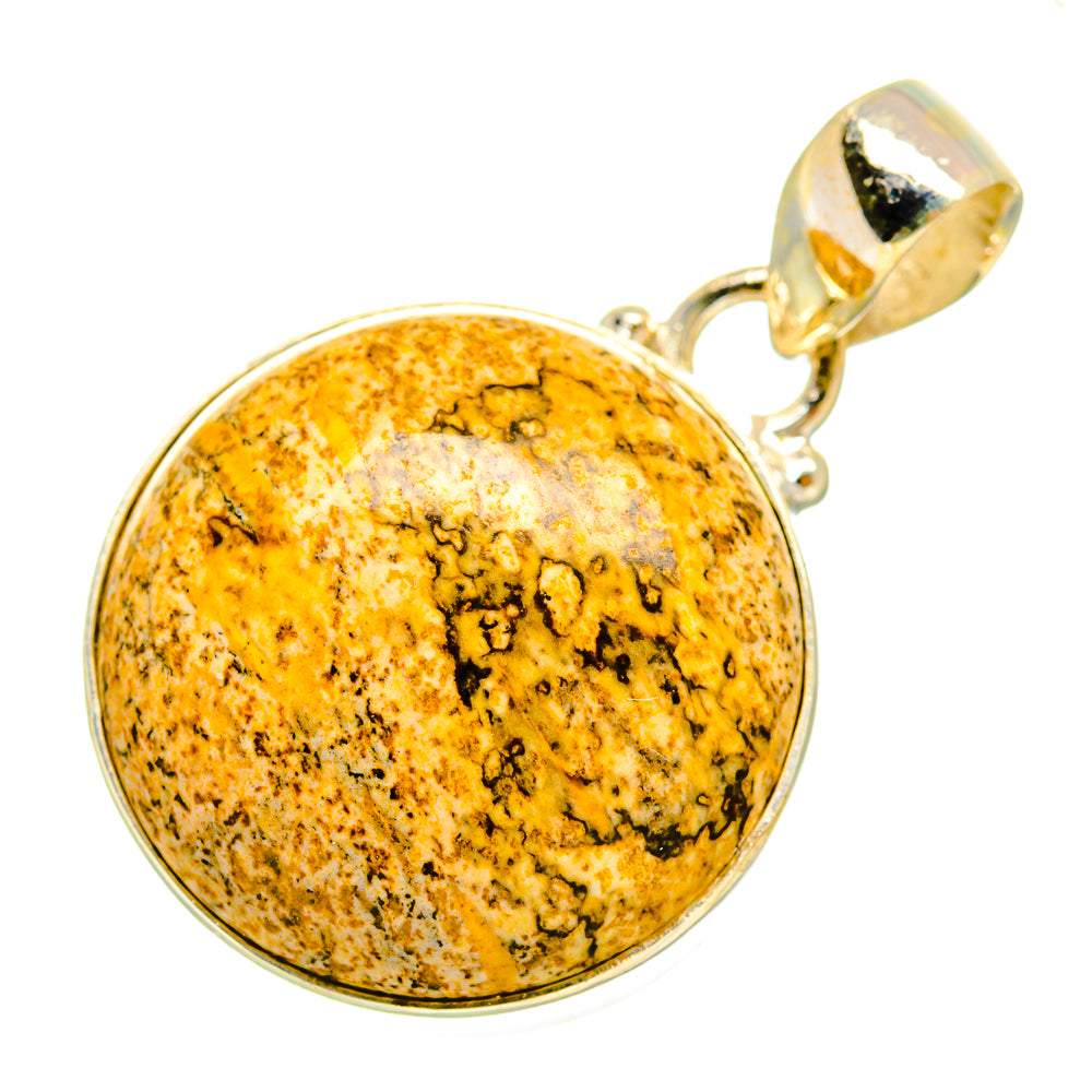 Picture Jasper Pendants handcrafted by Ana Silver Co - PD9871 - Photo 2
