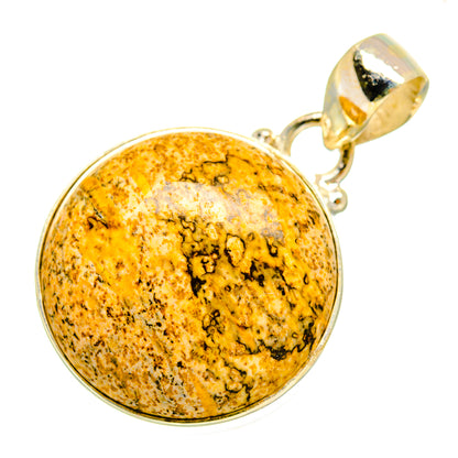 Picture Jasper Pendants handcrafted by Ana Silver Co - PD9871 - Photo 2
