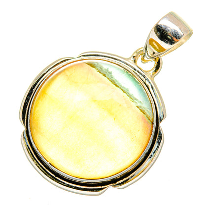 Green Fluorite Pendants handcrafted by Ana Silver Co - PD9873 - Photo 2