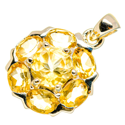 Citrine Pendants handcrafted by Ana Silver Co - PD9874