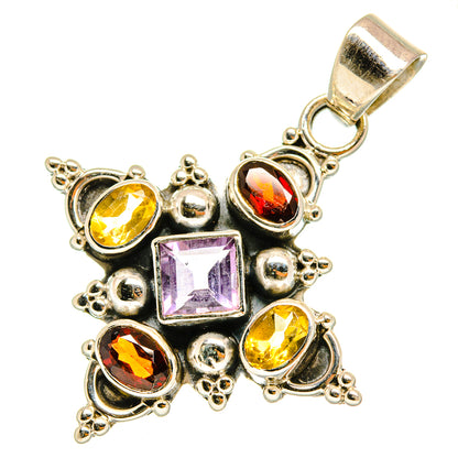 Amethyst Pendants handcrafted by Ana Silver Co - PD9879