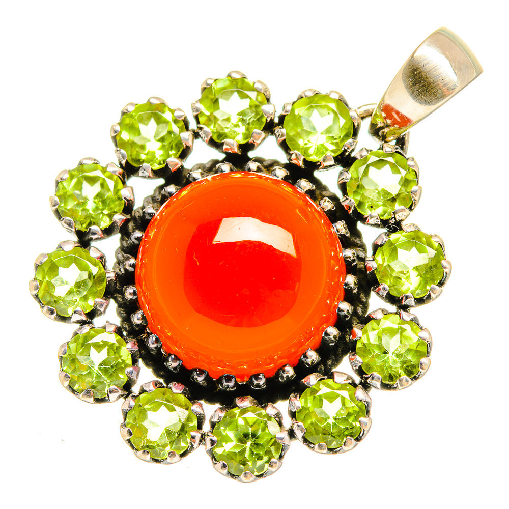 Red Onyx Pendants handcrafted by Ana Silver Co - PD9883