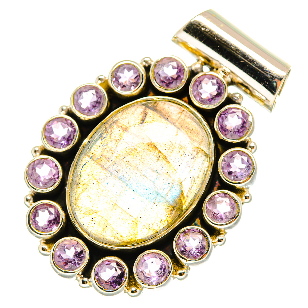 Labradorite Pendants handcrafted by Ana Silver Co - PD9914