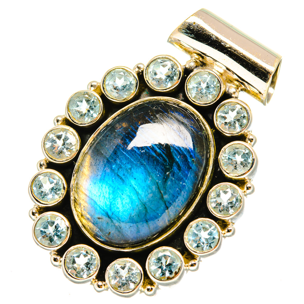 Labradorite Pendants handcrafted by Ana Silver Co - PD9915