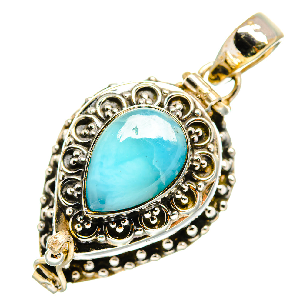 Larimar Pendants handcrafted by Ana Silver Co - PD9933