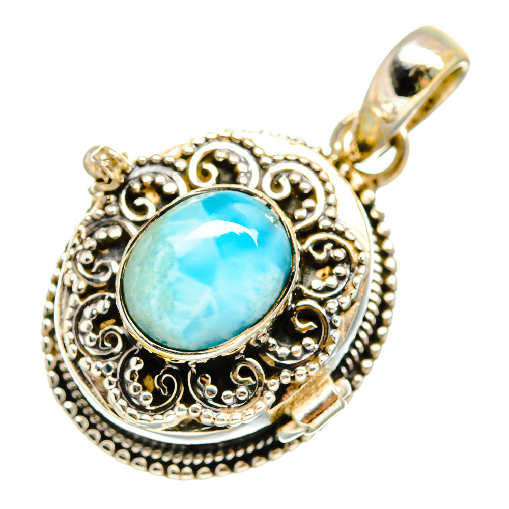 Larimar Pendants handcrafted by Ana Silver Co - PD9937