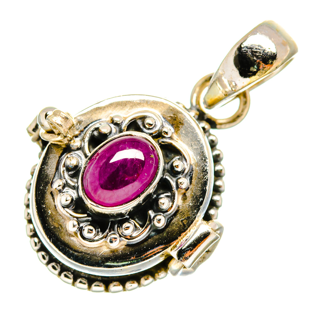 Ruby Pendants handcrafted by Ana Silver Co - PD9944