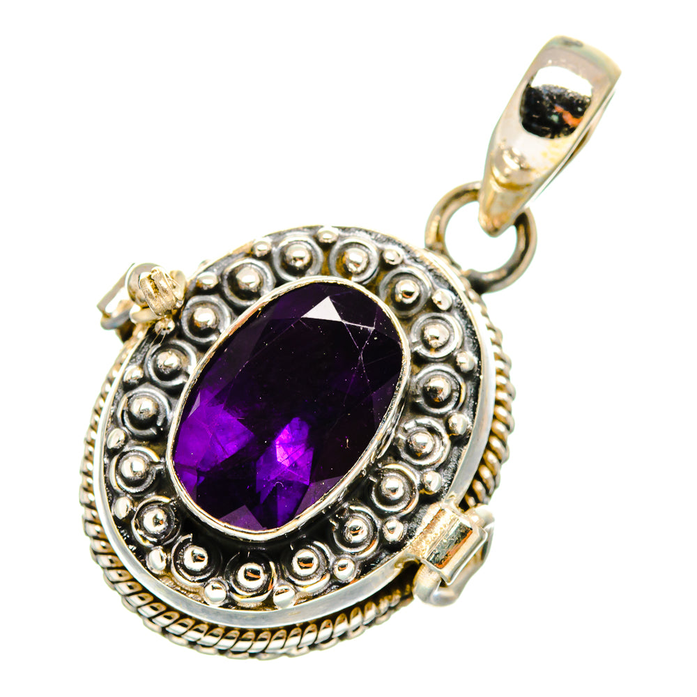 Amethyst Pendants handcrafted by Ana Silver Co - PD9946