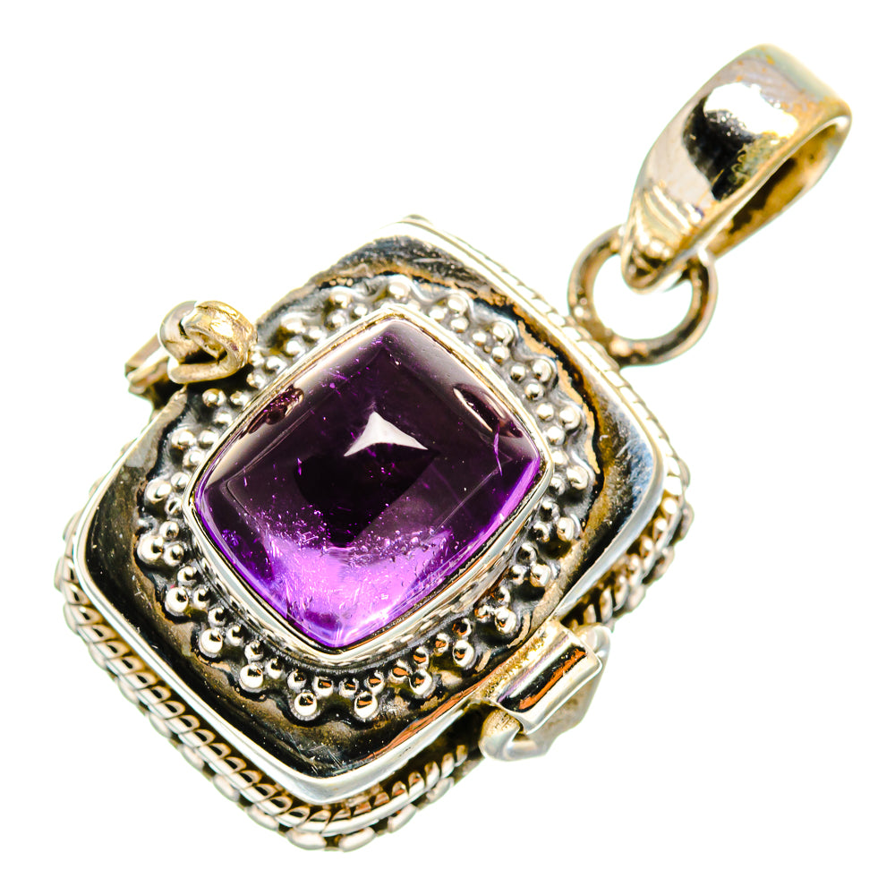 Amethyst Pendants handcrafted by Ana Silver Co - PD9947