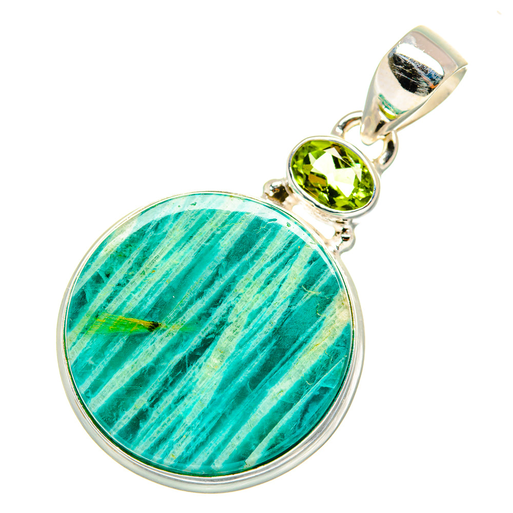 Amazonite Pendants handcrafted by Ana Silver Co - PD9953