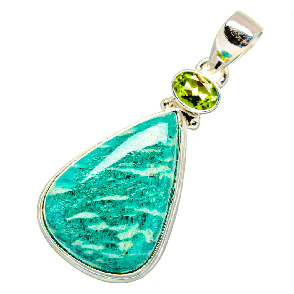 Amazonite Pendants handcrafted by Ana Silver Co - PD9954