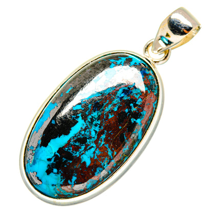 Shattuckite Pendants handcrafted by Ana Silver Co - PD9959