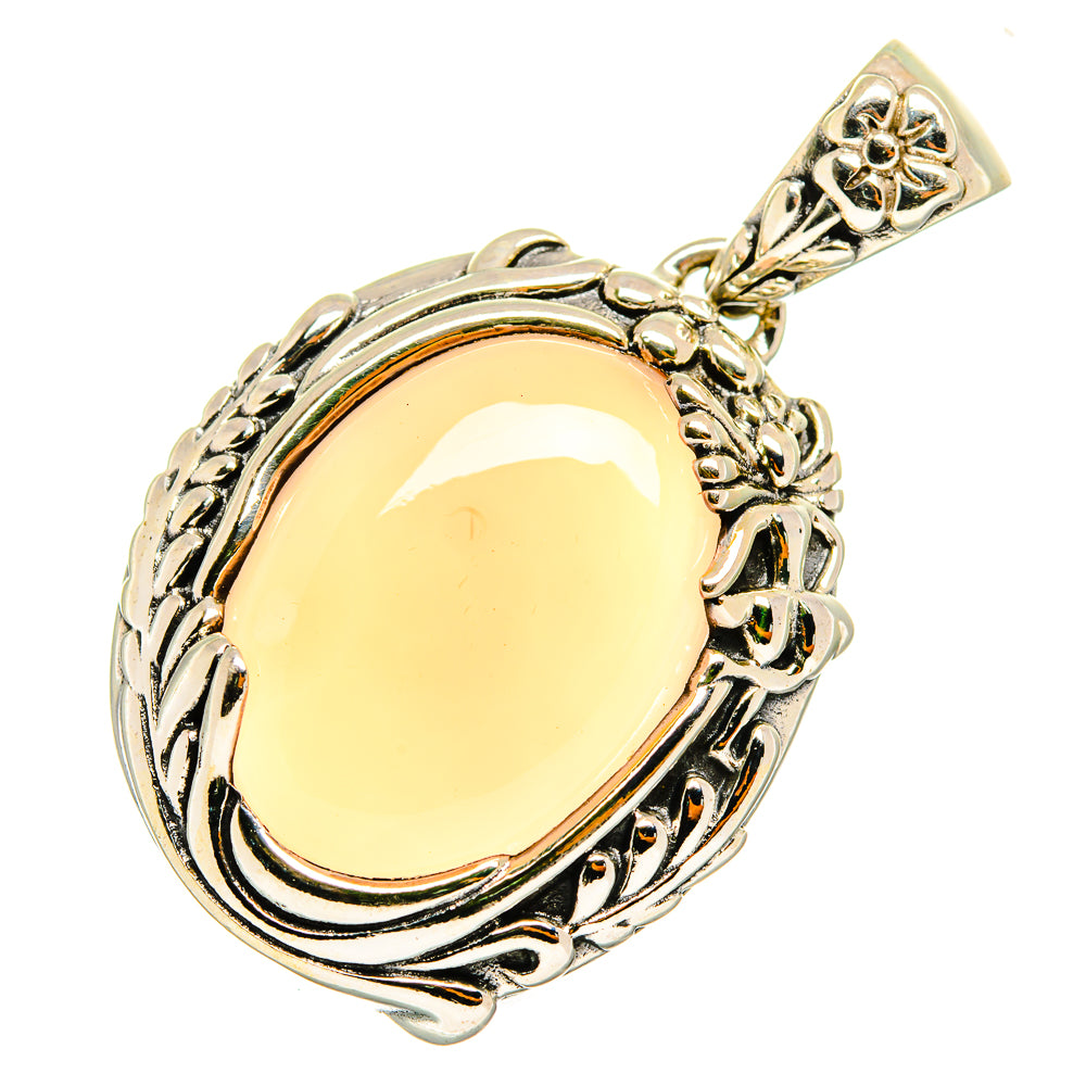 Rose Quartz Pendants handcrafted by Ana Silver Co - PD9970