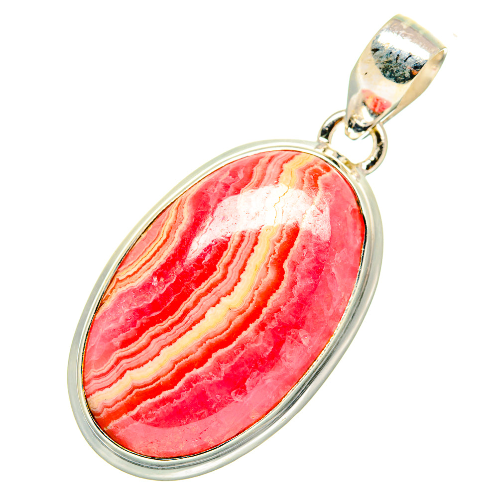 Rhodochrosite Pendants handcrafted by Ana Silver Co - PD9972