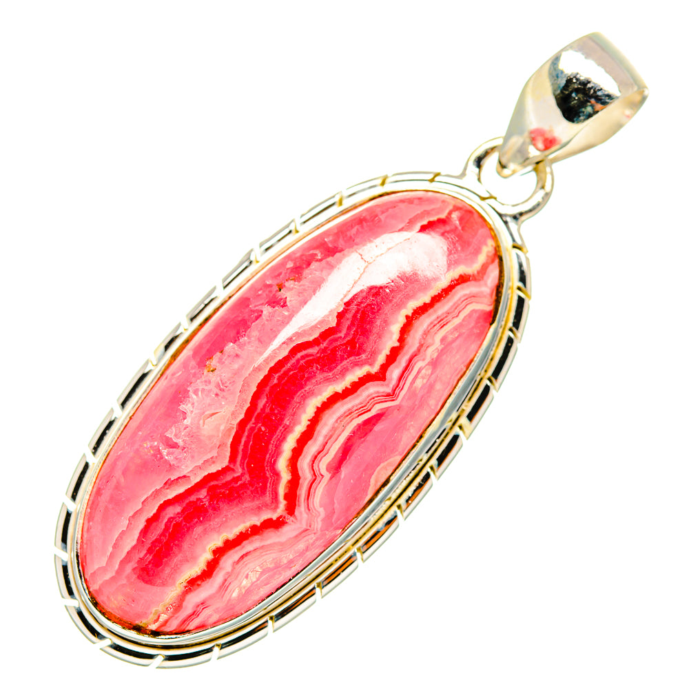 Rhodochrosite Pendants handcrafted by Ana Silver Co - PD9976