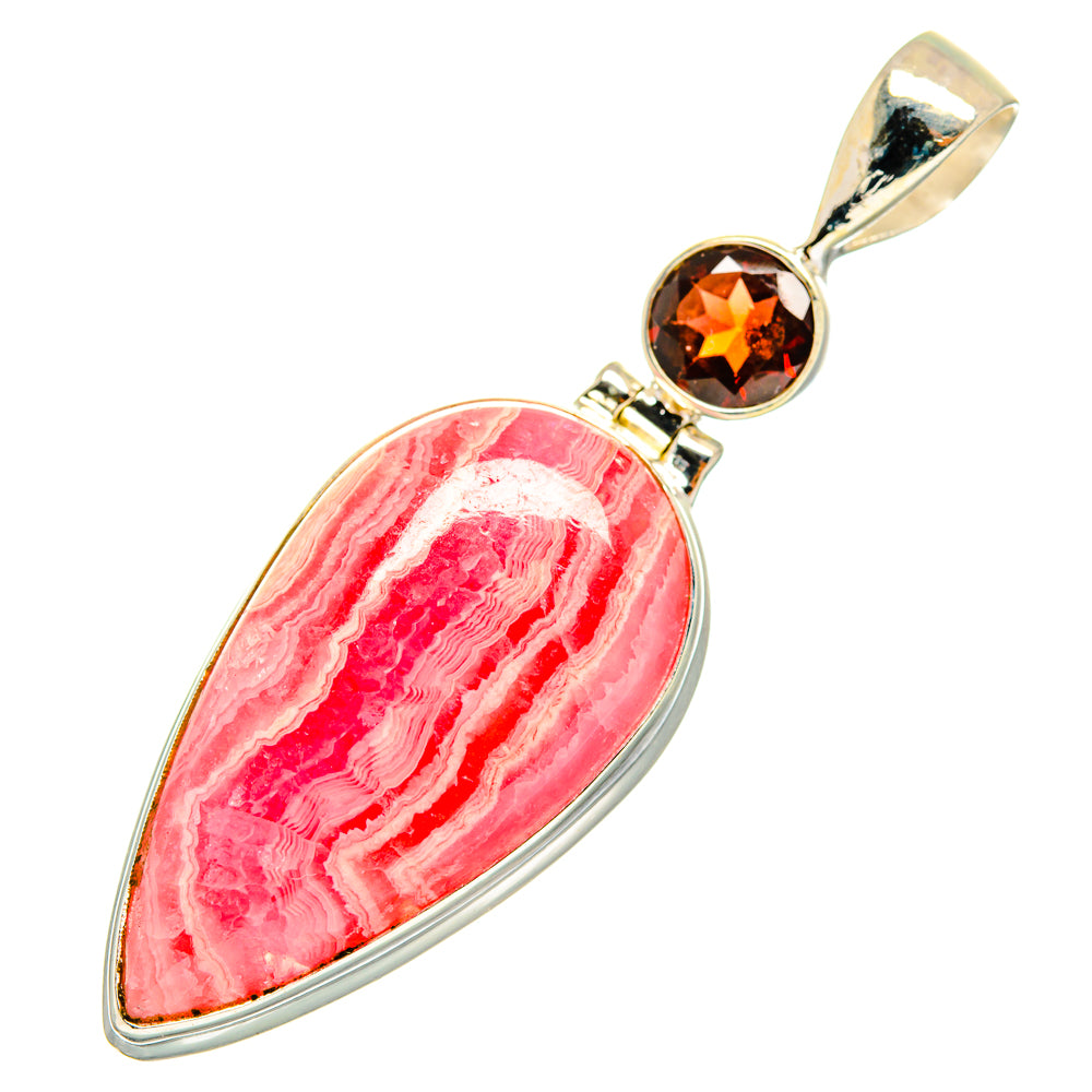 Rhodochrosite Pendants handcrafted by Ana Silver Co - PD9977