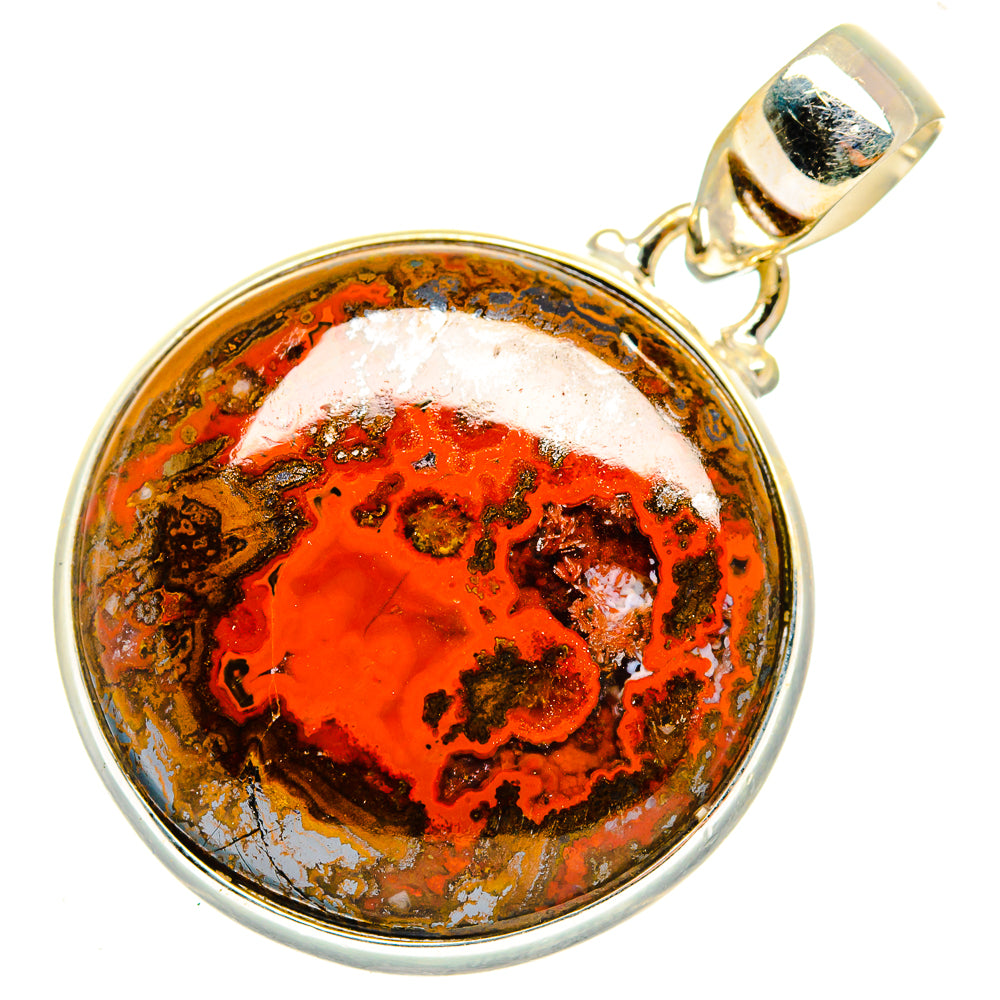 Moroccan Agate Pendants handcrafted by Ana Silver Co - PD9984
