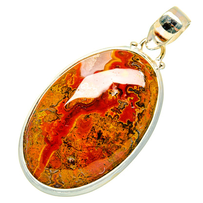 Moroccan Agate Pendants handcrafted by Ana Silver Co - PD9986