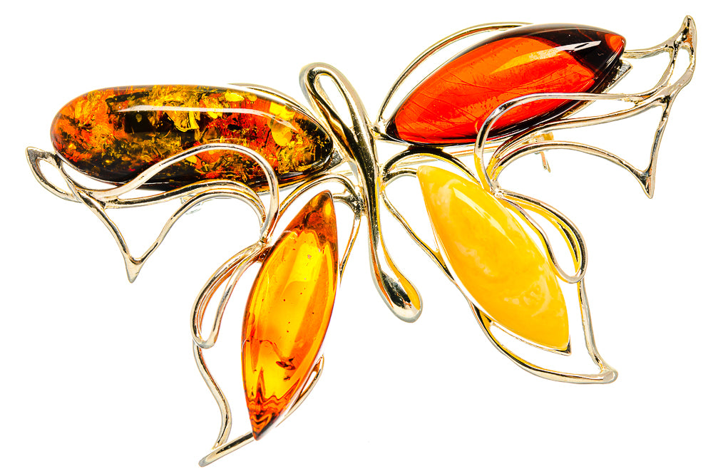 Baltic Amber Pendants handcrafted by Ana Silver Co - PINS-pd3367 - Photo 2
