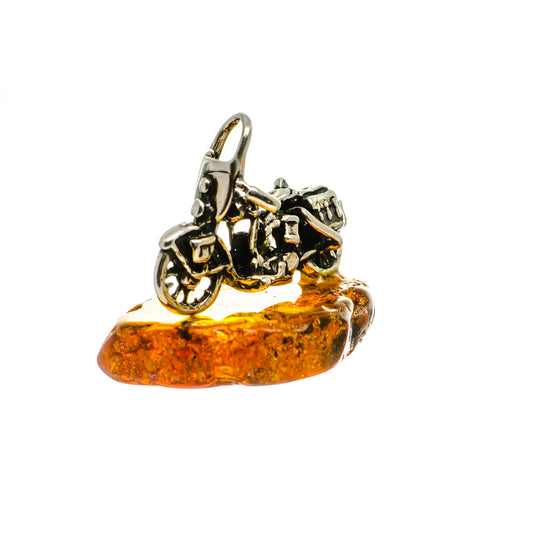 Baltic Amber Charms handcrafted by Ana Silver Co - PW1018