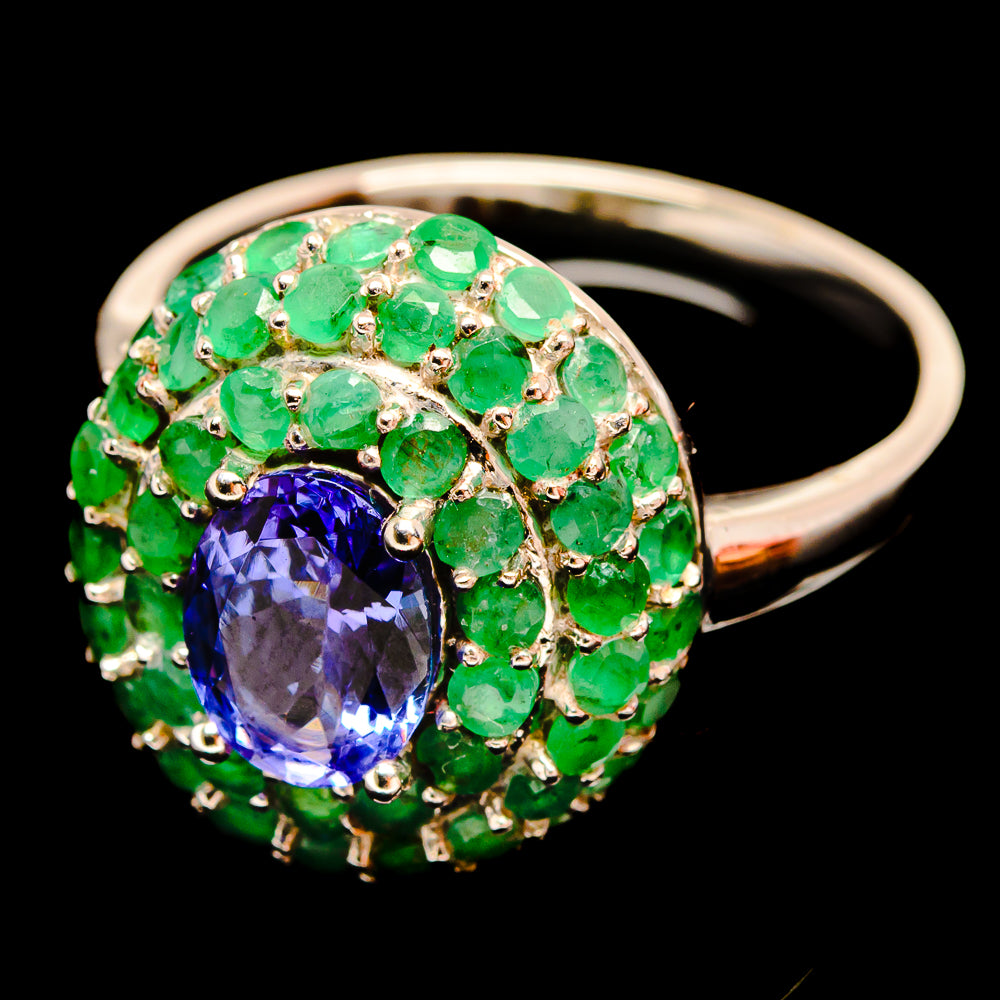 Tanzanite Rings handcrafted by Ana Silver Co - R0596-TZ