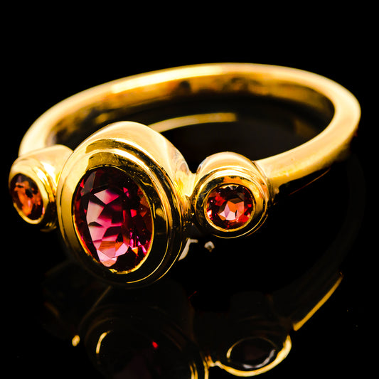 Pink Tourmaline Rings handcrafted by Ana Silver Co - R0917-PTOUR