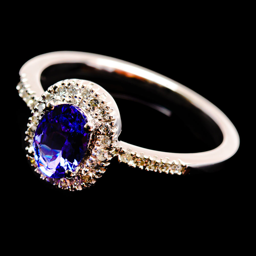 Tanzanite Rings handcrafted by Ana Silver Co - R12907-TZ-SIZE-8