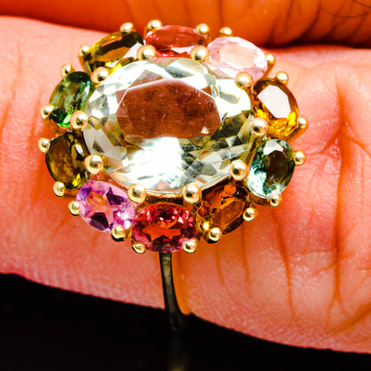 Green Amethyst Rings handcrafted by Ana Silver Co - R17003-GAMY-SIZE-6 - Photo 3