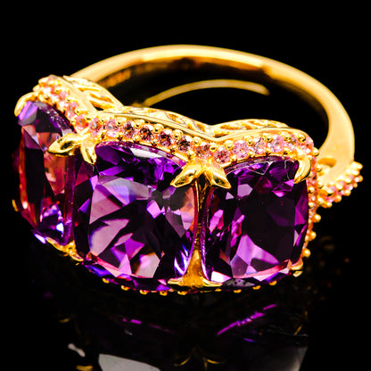 Amethyst Rings handcrafted by Ana Silver Co - R17678-AMT