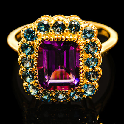 Amethyst Rings handcrafted by Ana Silver Co - R18103-AMT - Photo 2
