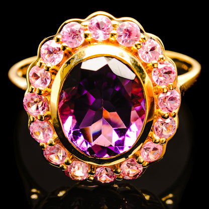 Amethyst Rings handcrafted by Ana Silver Co - R22482-AMT - Photo 2
