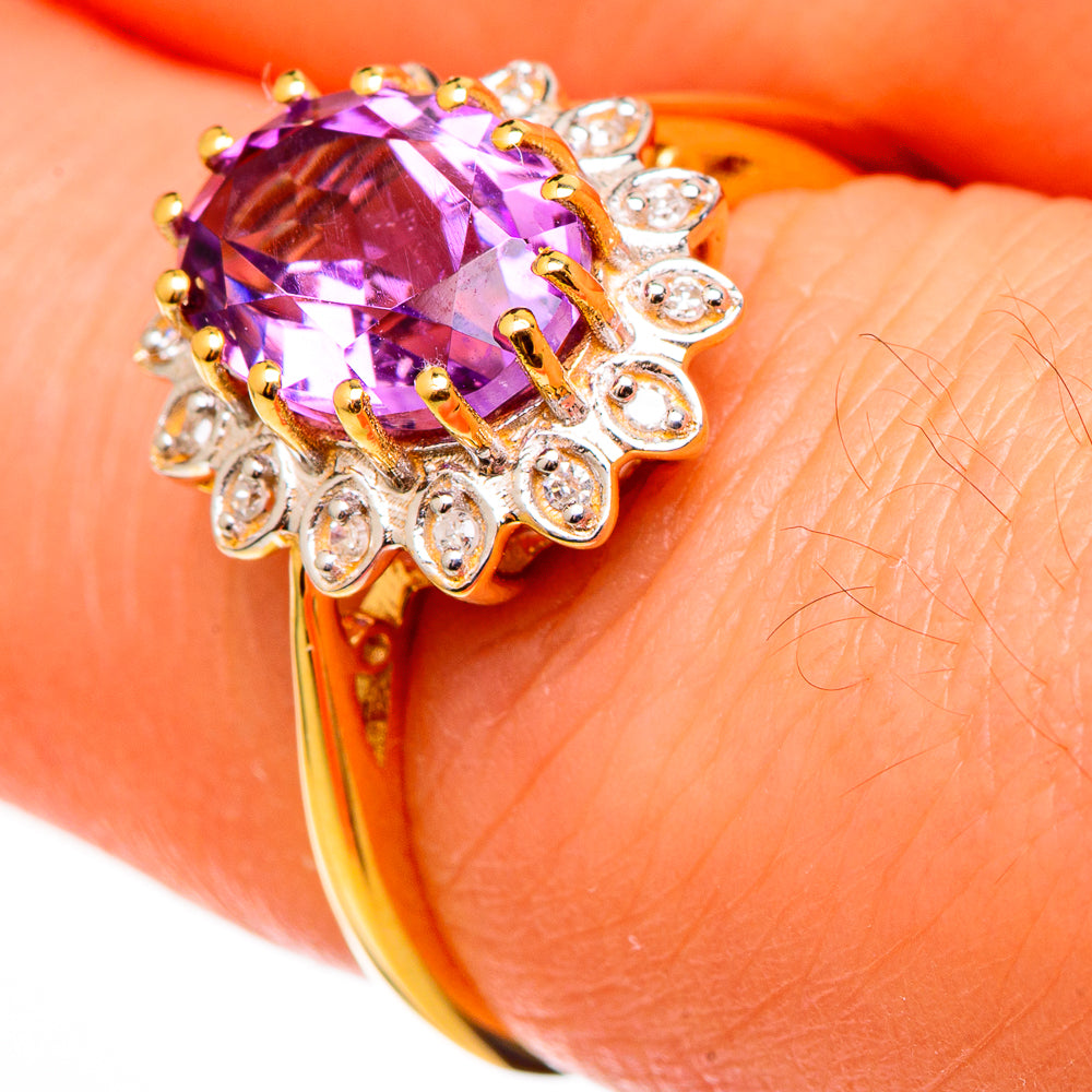 Amethyst Rings handcrafted by Ana Silver Co - RING100530